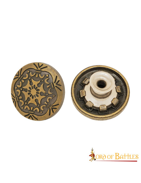 Foglio decorativo in ottone antico,...