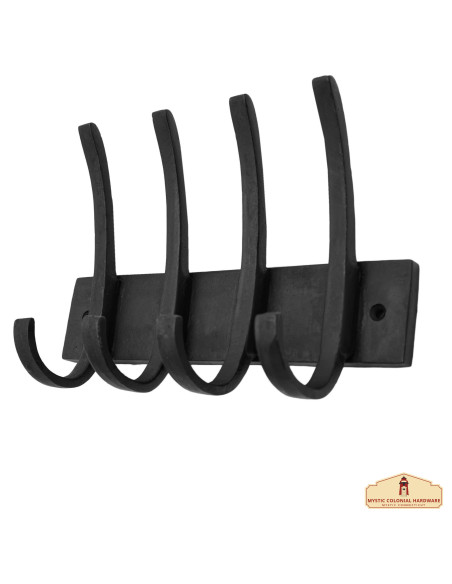 Appendiabiti da parete rustico in...