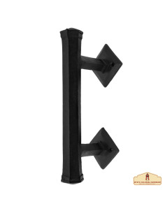 Maniglia per porta medievale in ferro (23,6 x 6,8 cm.)