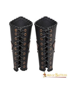 Fantastici braccialetti in pelle LARP e Cosplay 2