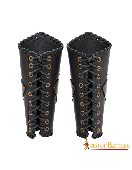 Fantastici braccialetti in pelle LARP...