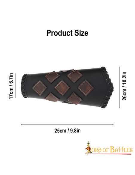 Fantastici braccialetti in pelle LARP...