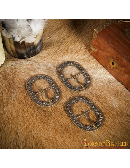 Confezione da 3 fibbie dal design...