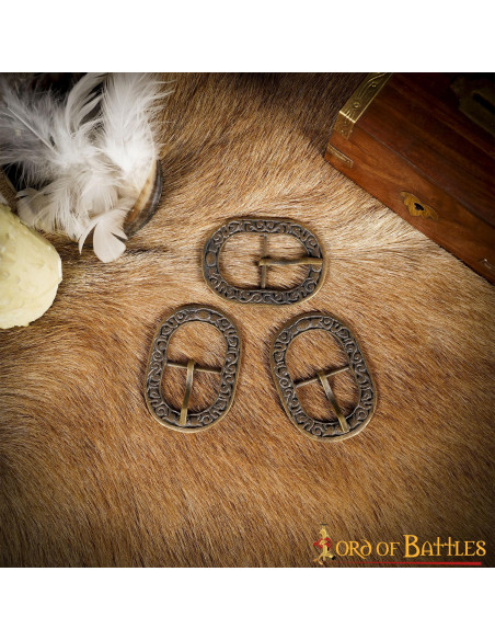 Confezione da 3 fibbie dal design...