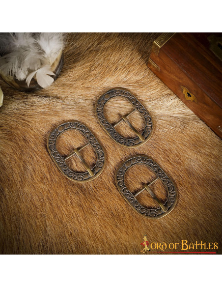 Confezione da 3 fibbie dal design...