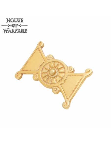 Decorazione vichinga in ottone massiccio