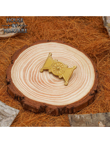 Decorazione vichinga in ottone massiccio