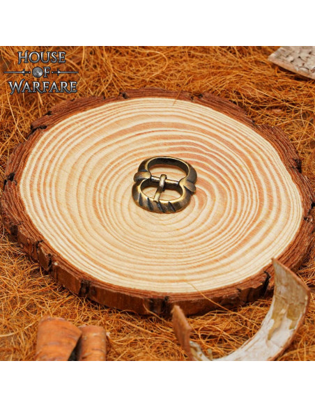 Piccola fibbia in ottone invecchiato...