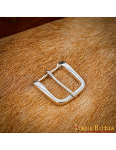 Fibbia classica in acciaio (4,3 x 4,2 cm.) 2