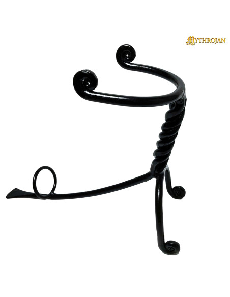 Supporto in ferro per corno medievale...