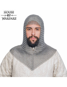 Boia in cotta di maglia in acciaio inossidabile. (8mm)