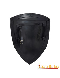 Scudo nero liscio da verniciare (60,9 cm.) 2