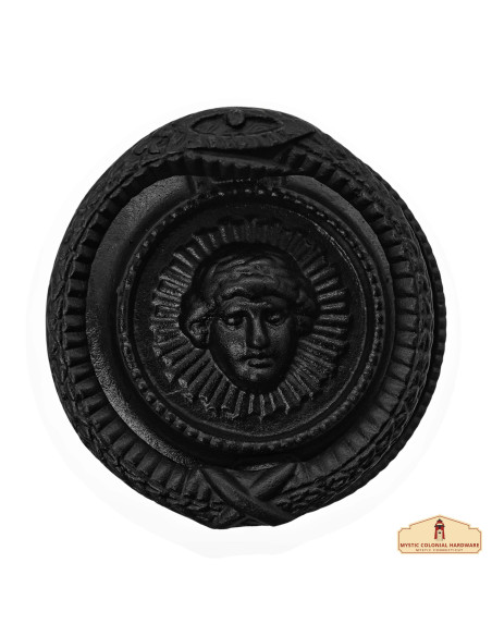 Battente medievale circolare in stile...