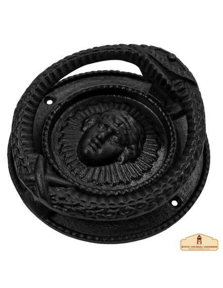 Battente medievale circolare in stile...