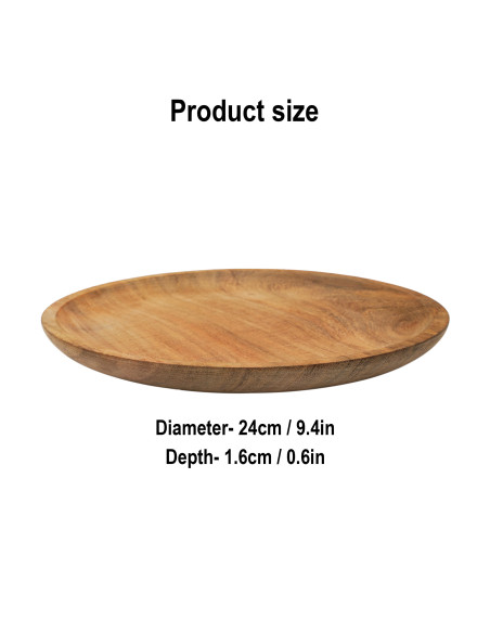 Piatto medievale in legno (diametro...