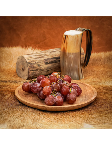 Piatto medievale in legno (diametro...