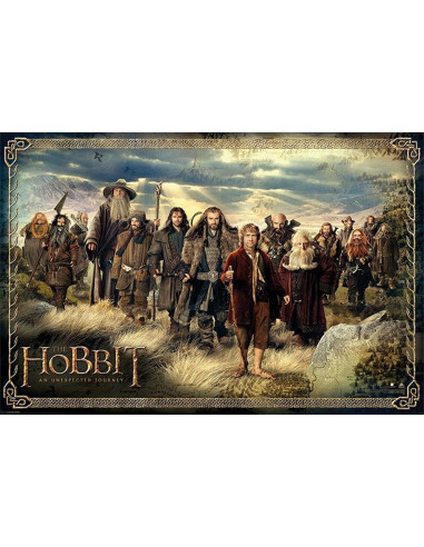 Poster The Hobbit, An Unexpected Journey, 61x91 cm.