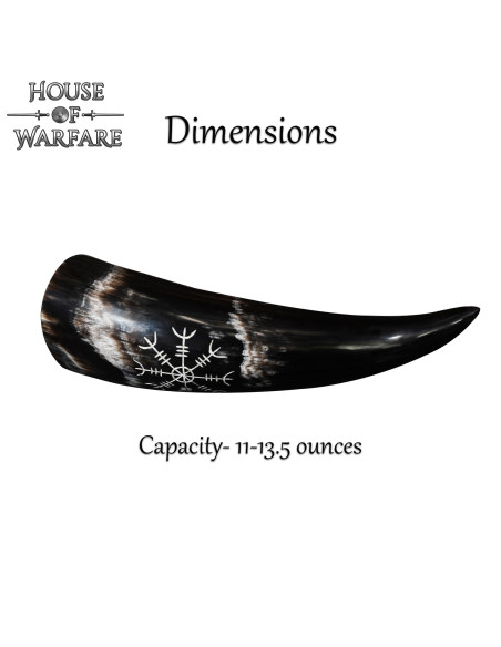 Corno da bere vichingo di design...