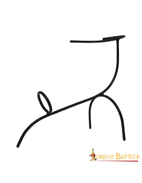 Supporto per corno in ferro forgiato...