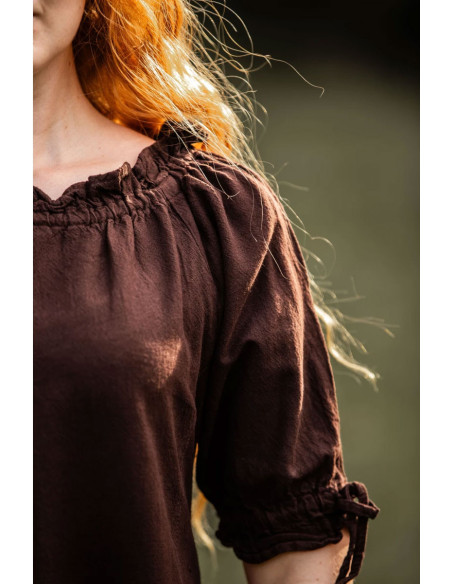 Abito medievale Karen, marrone