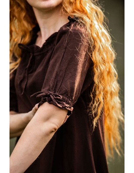 Abito medievale Karen, marrone