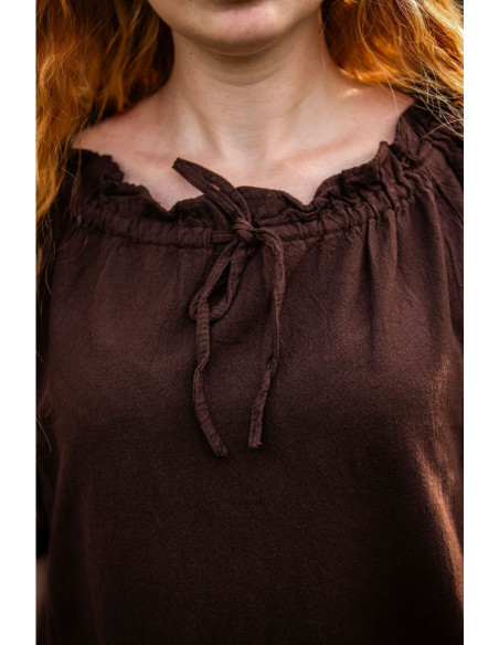 Abito medievale Karen, marrone