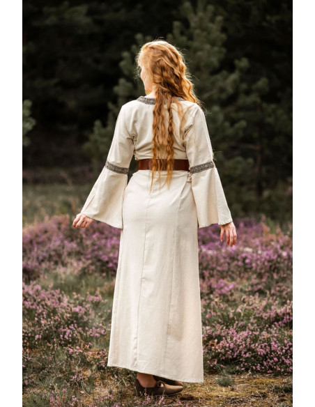 Abito medievale donna Angie, bianco...