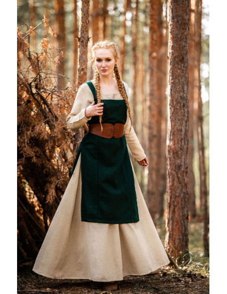 Grembiule medievale vichingo Aila in...