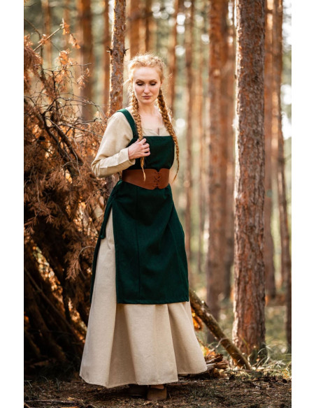 Grembiule medievale vichingo Aila in...