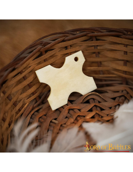 Tavoletta decorativa in osso (3,8 x...