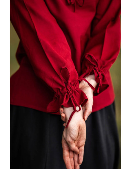 Blusa medievale a maniche lunghe