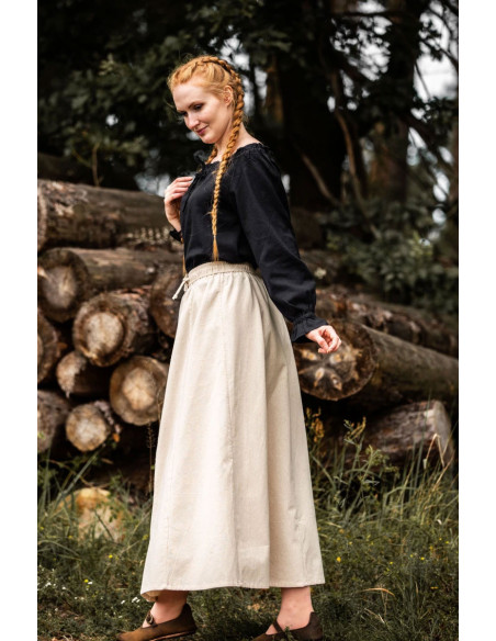 Blusa medievale a maniche lunghe