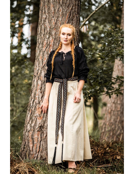 Camicetta da donna medievale Bettina,...