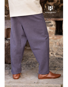 Pantaloni russi Yaroslav in grigio 2