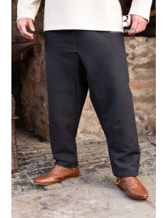 Pantaloni russi Yaroslav in nero