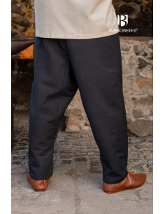 Pantaloni russi Yaroslav in nero 2