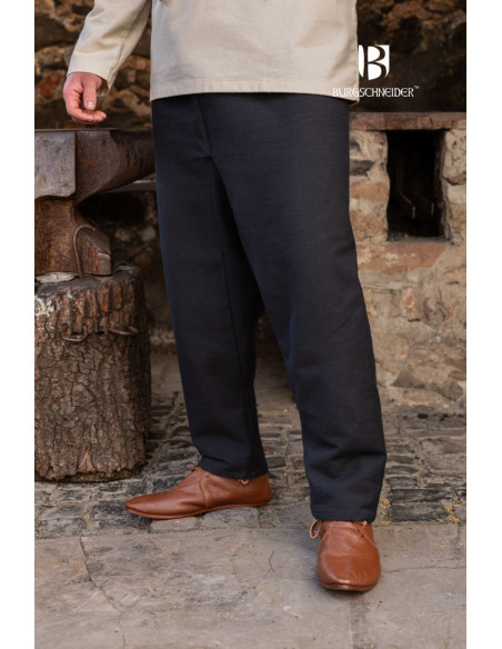 Pantaloni russi Yaroslav in nero