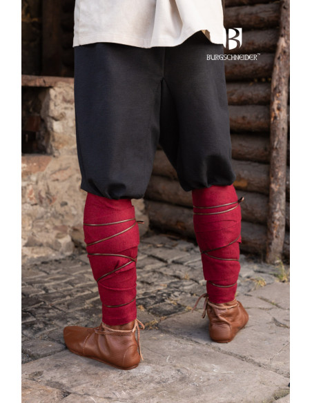 Pantaloni russi Yaroslav in nero