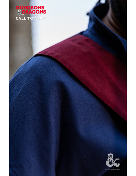 Tunica da mago medievale, Blu...