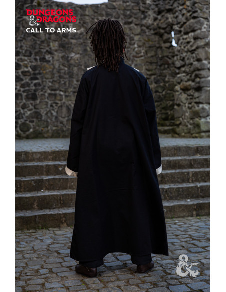 Tunica da mago medievale, Nero-Bianco...