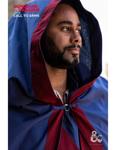 Mantello da Stregone Medievale, Blu...