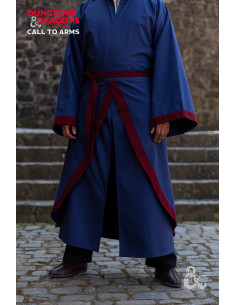 Gonna da Battaglia dello Stregone, Blu Scuro-Borgogna