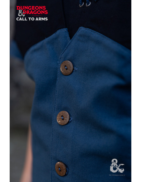 Gilet medievale con cappuccio Rogue,...