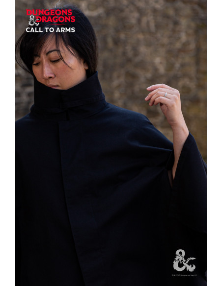 Mantello corto medievale del Ladro, nero