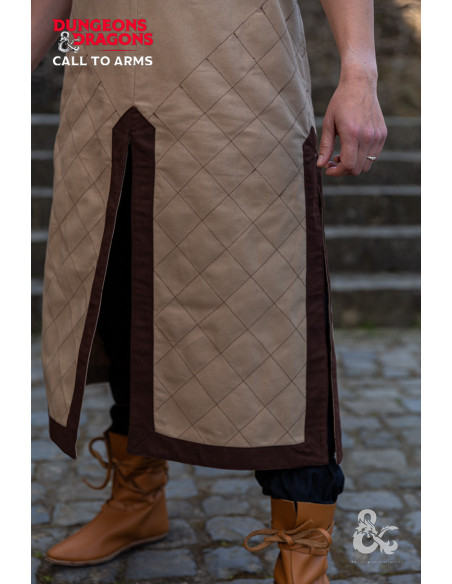 Tunica da guerriero medievale, marrone