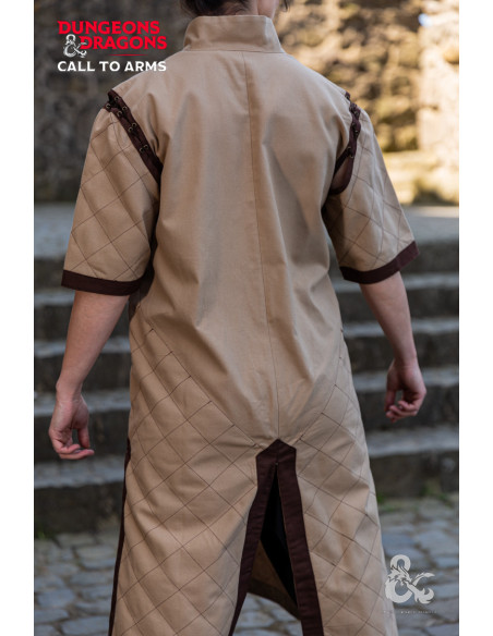 Tunica da guerriero medievale, marrone