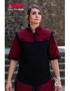 Gorgiera del guerriero medievale, bordeaux