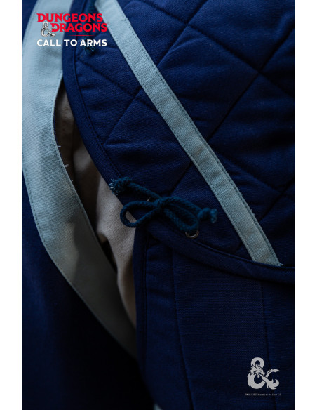 Spallacci da chierico medievale, blu