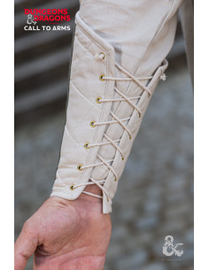 Braccialetti da chierico medievale, bianco naturale 2