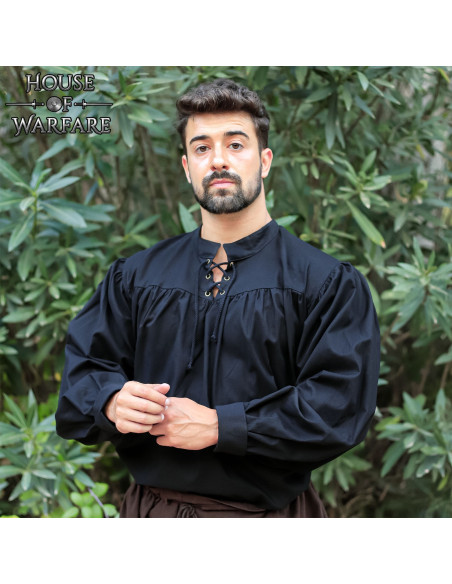 Maglietta da pirata Gibbs, nera